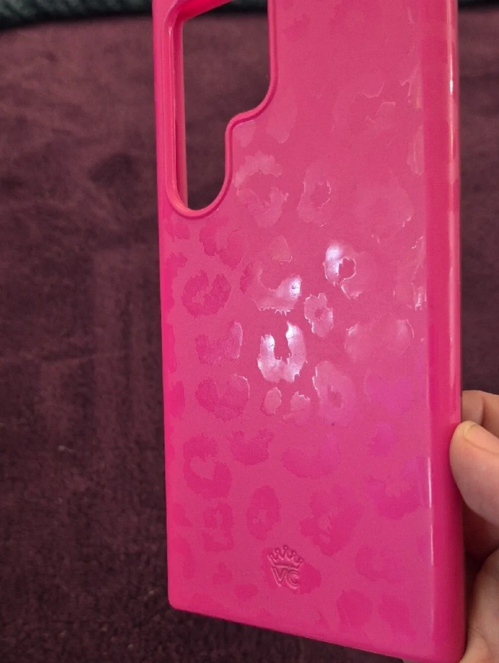Velvet Caviar Hot Pink Phone Case Samsung S23 Ultra